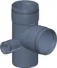 POLOPLAST Eckdoppelabzweig, DN110/50/110, POLO-KAL XS, Produktbild-Vorschau 5