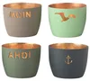 Gift Company Windlicht Madras Set Maritim (4er-Set) Produktbild-Vorschau 1