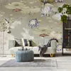 Muralo Vlies Fototapete Für Wohnzimmer SEEROSEN Blätter Produktbild-Vorschau 8
