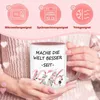 Geschenkset 50. Geburtstag Tasse Socken Untersetzer Rosa Produktbild-Vorschau 4