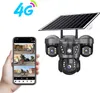Solarkamera, 4G SIM Karte Outdoor Triple Lens 4MP (1440p) Produktbild-Vorschau 1