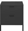 Kommode Erna 51x45x62 Anthrazit matt Lack 14711-Q Produktbild-Vorschau 1
