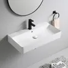 Berlin Waschbecken 80 cm aus feinster Keramik für Produktbild-Vorschau 4