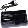A black HiKOKI battery charger with a power cord and plug. Anteprima dell’immagine prodotto