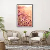 Gerahmtes Poster - Schwarzer Rahmen - Wiese Blumen Sonne - Produktbild-Vorschau 6