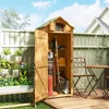Outsunny Gartenschrank Geräteschuppen mit Fachböden Produktbild-Vorschau 2