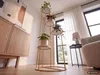 FineBuy Portavasi in vero marmo bianco 36,5x107,5x36,5 cm Anteprima dell’immagine prodotto 7