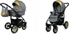 BabyLux® Gold Lux | 2in1 Kinderwagen Set | Flaxen | Produktbild-Vorschau 1