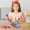 Sorter jeżyk układanka edukacyjna jeż montessori gra liczby Podgląd zdjęcia produktu 6