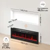 KAMINIO Camino elettrico MARLON - Caminetto elettrico Anteprima dell’immagine prodotto 6