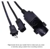 Close-up of electrical connectors and cables for a recliner. Produktbild-Vorschau