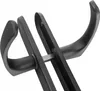 A close-up, studio shot of two black door handles, mounted on a plain white background. Produktbild-Vorschau
