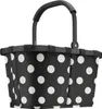 reisenthel Einkaufskorb Carrybag Frame Dots White schwarz Produktbild-Vorschau 1