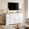HOMCOM Sideboard Küchenschrank mit 4 Türen, Schublade, Produktbild-Vorschau 9
