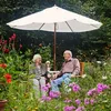 Záhradný stôl Relaxdays, s otvorom na slnečník a zátkou, Náhľad obrázku produktu 3