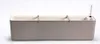 A long, rectangular planter box with three internal compartments, shown against a white background. Náhled obrázku produktu
