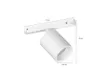 Philips Hue Perifo Spot 929003115801, Erweiterung, dimmbar, Produktbild-Vorschau 8
