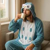 Piżama Onesie Kigurumi Kostium Przebranie Sowa XXL: 185 - Podgląd zdjęcia produktu 8