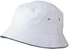Trendiger Hut aus weicher Baumwolle white/navy, Gr. S/M Produktbild-Vorschau 2