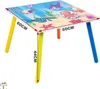 Happyment Kindertisch mit 2 Stühlen – Kinderzimmermöbel – Produktbild-Vorschau 3