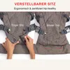 MODFU Tragetücher, Multifunktionale Babytrage, Ergonomisch, Produktbild-Vorschau 3