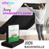 EllaTex Jersey Spannbettlaken 180x200–200x220 Baumwolle – Produktbild-Vorschau 2