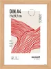 accent by nielsen Holz Bilderrahmen Scandic, 21x29,7 cm Produktbild-Vorschau 1