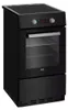 Beko FSE58301BC, Freistehender Herd, Schwarz, Berührung, Produktbild-Vorschau 3