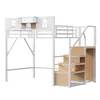 Flieks Etagenbett 140x200cm mit Kleiderstange und Staufach, Produktbild-Vorschau 9