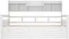 Schlafsofa 90x200cm Kinderbett (Ohne Matratze) Weiß Produktbild-Vorschau 2