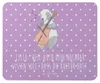 Mr. & Mrs. Panda Mouse Pad Cello Kultur - Lavendeltraum - Produktbild-Vorschau 1