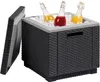 Sgabello Allibert Ice Cube con cool box, colore: grafite Anteprima dell’immagine prodotto 3
