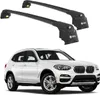 TURTLE BAGAŻNIK DACHOWY AIR-2 , Czarny do BMW X3 G01 2018 - Podgląd zdjęcia produktu 1