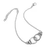Fußkettchen Fußkette Fußschmuck Fußband Handschellen Silber Produktbild-Vorschau 5