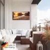 ARTland Wandbild Alu für Innen & Outdoor Sonnenuntergang Produktbild-Vorschau 5
