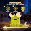 LED Frosch Silikon Nachtlicht Kinder,7 Farben, Kabellos Produktbild-Vorschau 2