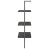 VidaXL 336381, Schwarz, Stahl, Holz, 640 mm, 350 mm, 1205 Produktbild-Vorschau 4