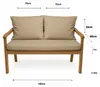 Cuscini per panchina da giardino Beige | Cuscino per seduta Anteprima dell’immagine prodotto 8
