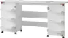 Nähtisch Vicco Carmen Weiß 160 x 80.2 cm mit 6 Regalfächer, Produktbild-Vorschau 1