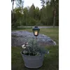 LED Laterne/Grablicht mit Kerze - Erdspieß - warmweiße LED Produktbild-Vorschau 4