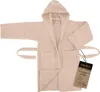 Celodoro Kinder Bademantel mit Kapuze Baumwolle - Beige Produktbild-Vorschau 1