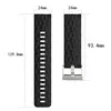 INF Bracelet en silicone pour Suunto Spartan Sport Wrist HR Voir les images du produit 3
