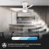 Briloner Deckenventilator mit Licht Fernbedienung Ø78x26cm Produktbild-Vorschau 6