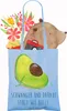 Mr. & Mrs. Panda Tote Bag Avocado Schwangerschaft - Sky Produktbild-Vorschau 3