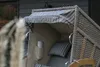 Strandkorb Komplettset - bene living - Schleswig Pinie - PE Produktbild-Vorschau 8