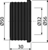 Alcadrain Z0004-ND Gumminippel 50/32 Produktbild-Vorschau 2