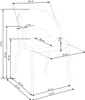 Halmar Essensstuhl K373 - beige / schwarz Produktbild-Vorschau 12