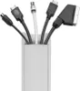 Goulotte blanche 1,5 m 43 x 23 mm en plastique pour Voir les images du produit 3