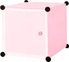 Armadio Modulare in Plastica - Rosa Anteprima dell’immagine prodotto 2