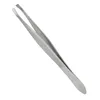 A pair of silver tweezers against a white background. Produktbild-Vorschau